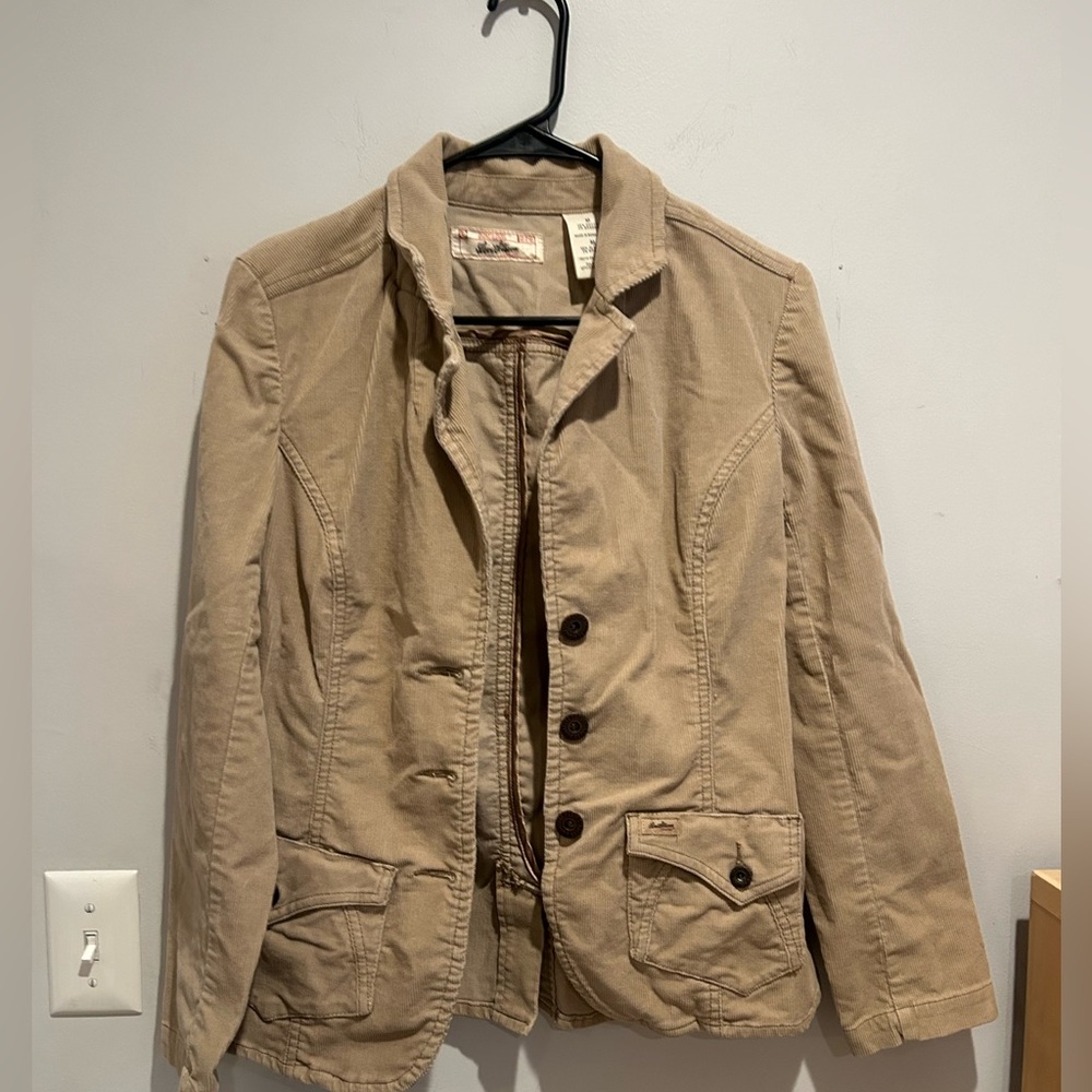 Levi’s Corduroy Tan Button-Up Jacket
